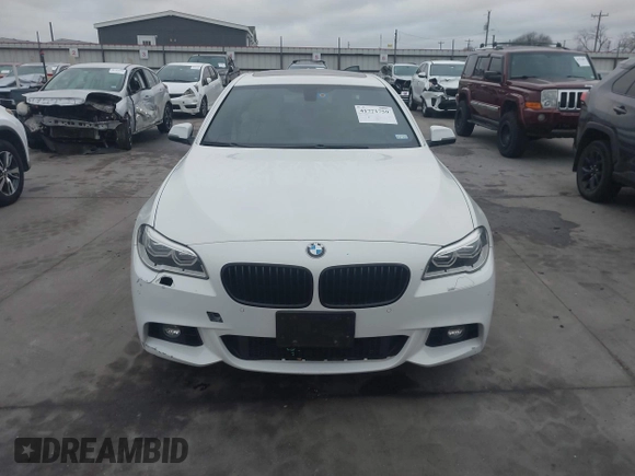 2014 BMW 5 Series 528i with VIN WBA5A5C53ED504191, listed as a IAAI auction lot 41771759 with 91,397 mi miles. Bid and sale history available at carsss.com. Image 13.