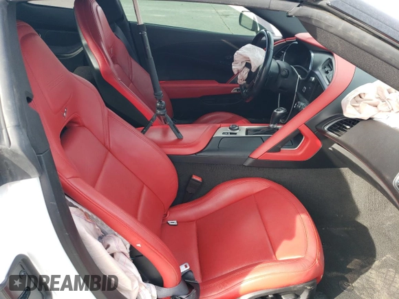 2016 Chevrolet Corvette Z06 2LZ with VIN 1G1YS2D67G5612192, listed as a Copart auction lot 83853334 with 33,808 mi miles and Salvage title. Bid and sale history available at DreamBid. Image 11.