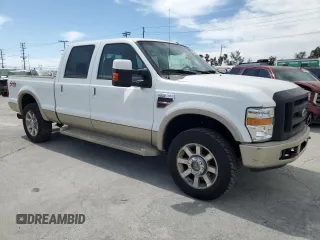 2008 Ford Super Duty F-250 SRW XL with VIN 1FTSW21R98ED61600, listed as a Copart auction lot 52429585 with 275,302 mi miles and Clean Title. Bid and sale history available at carsss.com. Image 4.