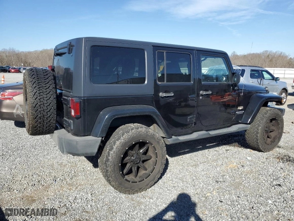 2011 Jeep Wrangler Unlimited Sahara with VIN 1J4BA5H13BL635449, listed as a Copart auction lot 43910645 with 108,555 mi miles and Salvage Title. Bid and sale history available at carsss.com. Image 3.