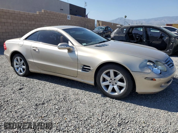 2003 Mercedes-Benz SL 500 z VIN WDBSK75F83F056017, wystawiony jako Copart lot #57662775 z przebiegiem 264 449 mil mil oraz Czysty tytuł • Clean title. Historia ofert i sprzedaży dostępna na DreamBid. Obrazek 4.
