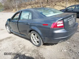 2007 Acura TL with VIN 19UUA66287A023249, listed as a IAAI auction lot 42091228 with 242,269 mi miles. Bid and sale history available at carsss.com. Image 3.