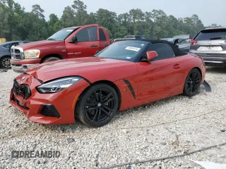 2019 BMW Z4 sDrive30i with VIN WBAHF3C51KWW21559, listed as a Copart auction lot 54460324 with 0 mi miles and Salvage Title. Bid and sale history available at carsss.com. Image 1.