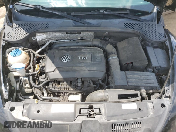 2015 Volkswagen Beetle Fleet Edition with VIN 3VWF17ATXFM645590, listed as a Copart auction lot 58234745 with 128,469 mi miles and Salvage title. Bid and sale history available at DreamBid. Image 11.