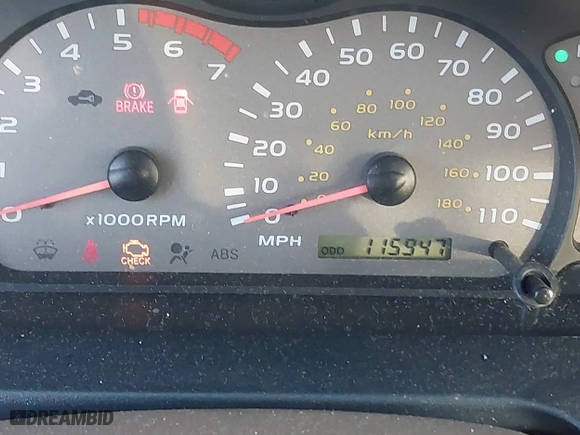2002 Toyota Sequoia Limited with VIN 5TDZT38A72S112419, listed as a IAAI auction lot 41397980 with 115,947 mi miles. Bid and sale history available at carsss.com. Image 16.