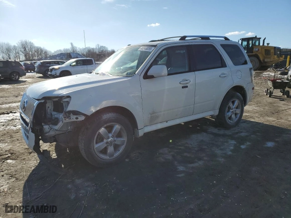 2011 Mercury Mariner Premier with VIN 4M2CN9H72BKJ05371, listed as a Copart auction lot 46248055 with 213,131 mi miles and Salvage Title. Bid and sale history available at carsss.com. Image 1.