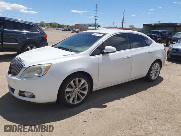 2014 Buick Verano with VIN 1G4PP5SK3E4111157, listed as a Copart auction lot 54974245 with 209,159 mi miles and Non Repairable. Bid and sale history available at DreamBid. Image 1.