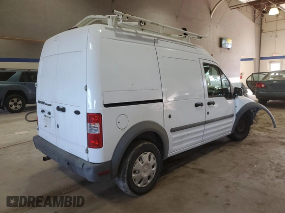 2011 Ford Transit Connect XL with VIN NM0LS7AN2BT046132, listed as a Copart auction lot 43398095 with Not provided miles and Salvage title. Bid and sale history available at DreamBid. Image 3.