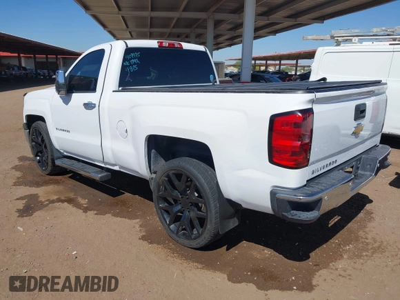 2014 Chevrolet Silverado 1500 Work Truck with VIN 1GCNCPEH8EZ407975, listed as a IAAI auction lot 41994227 with 193,505 mi miles and . Bid and sale history available at DreamBid. Image 3.