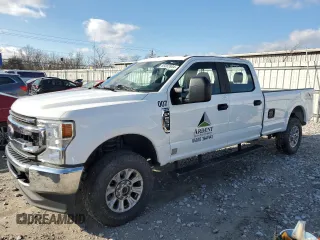 2021 Ford Super Duty F-250 SRW XL with VIN 1FT7W2B69MEC86742, listed as a Copart auction lot 85062804 with 99,473 mi miles and Salvage Title. Bid and sale history available at carsss.com. Image 1.