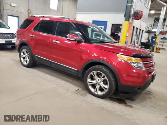 2011 Ford Explorer Limited с VIN 1FMHK8F84BGA10318, выставлен на аукционе Copart как лот 54108425 с пробегом 169 965 миль миль и Чистый • Clean title. История ставок и продаж доступна на DreamBid. Изображение 4.