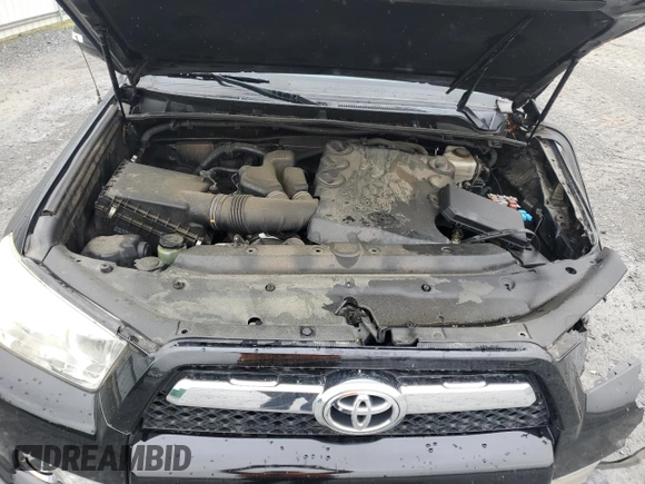 2013 Toyota 4Runner SR5 with VIN JTEBU5JR5D5144722, listed as a Copart auction lot 50799805 with Not provided miles and Salvage title. Bid and sale history available at DreamBid. Image 12.