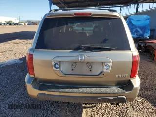 2005 Honda Pilot EX-L z VIN 5FNYF18525B064752, wystawiony jako Copart lot #56022115 z przebiegiem 221 161 mil mil oraz Szkoda całkowita • Salvage title. Historia ofert i sprzedaży dostępna na DreamBid. Obrazek 6.