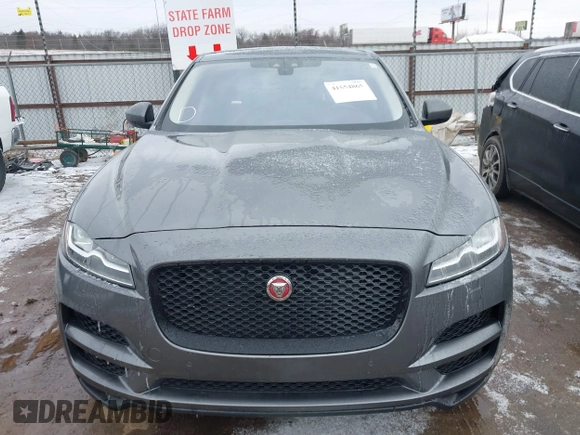 2018 Jaguar F-Pace 25t Prestige with VIN SADCK2FX4JA351050, listed as a IAAI auction lot 41554865 with 107,341 mi miles and . Bid and sale history available at DreamBid. Image 13.