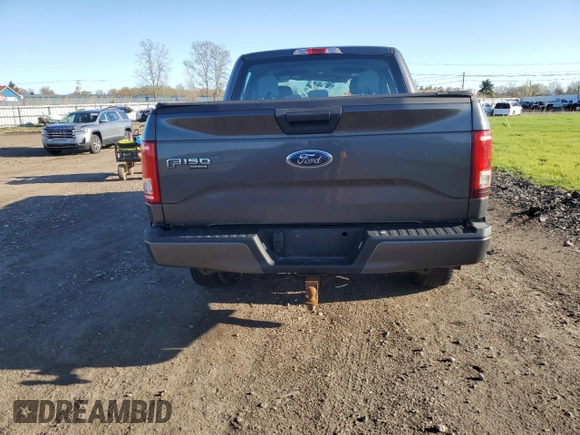 2015 Ford F-150 XLT with VIN 1FTEW1EP1FFC36890, listed as a Copart auction lot 53991525 with 193,847 mi miles and Salvage Title. Bid and sale history available at carsss.com. Image 6.