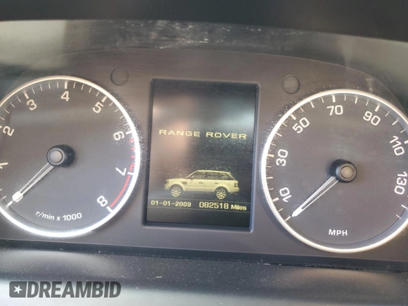 2013 Land Rover Range Rover Sport HSE with VIN SALSF2D47DA760614, listed as a Copart auction lot 68551564 with 82,518 mi miles and Salvage title. Bid and sale history available at DreamBid. Image 9.