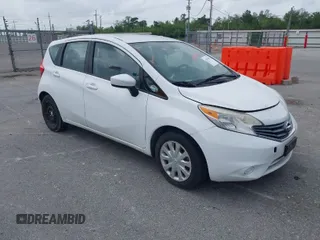 2015 Nissan Note S z VIN 3N1CE2CPXFL449218, wystawiony jako IAAI lot #41974902 z przebiegiem 94 576 mil mil oraz . Historia ofert i sprzedaży dostępna na DreamBid. Obrazek 1.