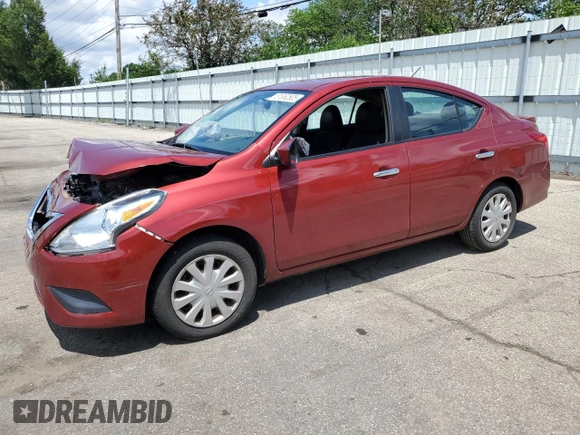 2016 Nissan Versa S with VIN 3N1CN7AP6GL840898, listed as a Copart auction lot 61852505 with Not provided miles and Salvage title. Bid and sale history available at DreamBid. Image 1.