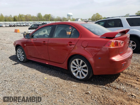 2009 Mitsubishi Lancer with VIN JA3AU86W09U034186, listed as a Copart auction lot 54118385 with 113,346 mi miles and Salvage Title. Bid and sale history available at DreamBid. Image 2.
