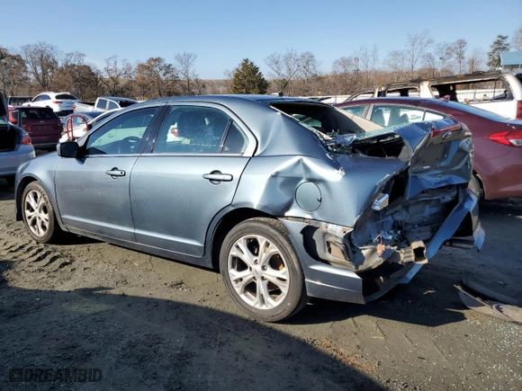 2012 Ford Fusion SE with VIN 3FAHP0HA7CR396191, listed as a Copart auction lot 84869334 with 219,992 mi miles and Salvage Title. Bid and sale history available at carsss.com. Image 2.