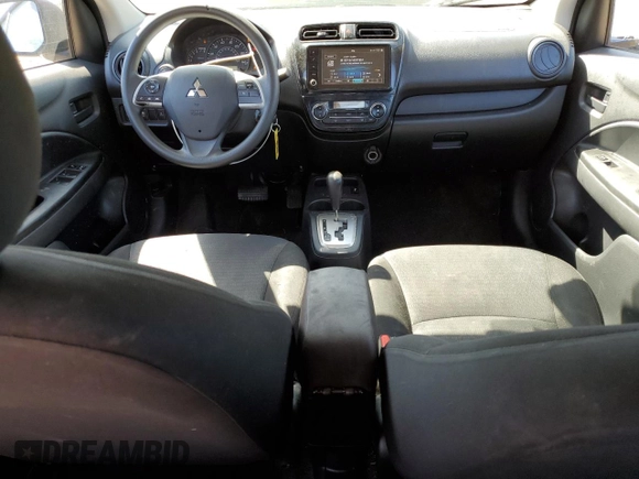 2023 Mitsubishi Mirage G4 ES with VIN ML32FUFJ9PHF04417, listed as a Copart auction lot 49507215 with 56,930 mi miles and Salvage Title. Bid and sale history available at carsss.com. Image 8.