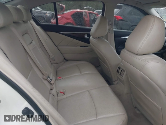 2016 Infiniti Q50 Premium with VIN JN1EV7AR8GM345554, listed as a IAAI auction lot 41965915 with 88,646 mi miles and . Bid and sale history available at DreamBid. Image 8.