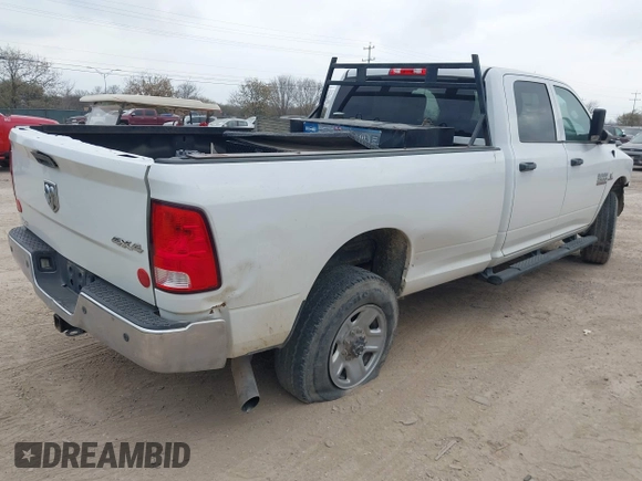 2017 Ram 2500 Tradesman with VIN 3C6UR5HL3HG519898, listed as a IAAI auction lot 41707036 with 176,928 mi miles. Bid and sale history available at carsss.com. Image 4.