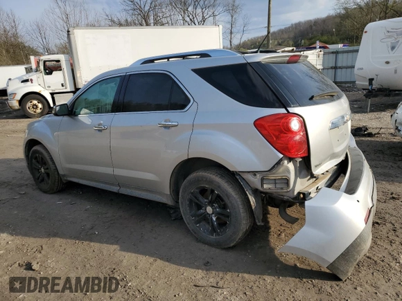 2013 Chevrolet Equinox LTZ with VIN 2GNFLGEK9D6292420, listed as a Copart auction lot 51507305 with Not Provided miles and Salvage Title. Bid and sale history available at carsss.com. Image 2.