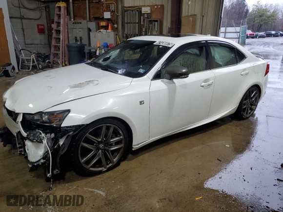 2018 Lexus IS with VIN JTHC81D2XJ5033176, listed as a Copart auction lot 47436975 with 53,219 mi miles and Clean Title. Bid and sale history available at carsss.com. Image 1.