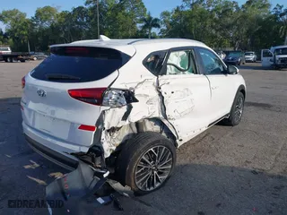 2019 Hyundai Tucson SEL with VIN KM8J33AL4KU991829, listed as a IAAI auction lot 42002700 with 14,184 mi miles. Bid and sale history available at carsss.com. Image 4.