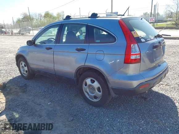 2007 Honda CR-V LX with VIN JHLRE38357C055256, listed as a IAAI auction lot 42050441 with 311,062 mi miles. Bid and sale history available at carsss.com. Image 3.