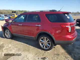 2013 Ford Explorer XLT with VIN 1FM5K8D88DGB36447, listed as a Copart auction lot 51423435 with 88,042 mi miles and Salvage Title. Bid and sale history available at DreamBid. Image 2.