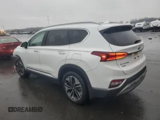 2020 Hyundai Santa Fe SEL with VIN 5NMS3CAA8LH150399, listed as a Copart auction lot 43323105 with 57,781 mi miles and Salvage Title. Bid and sale history available at carsss.com. Image 2.