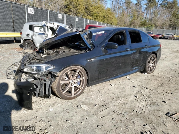 2015 BMW M5 with VIN WBSFV9C56FD595129, listed as a Copart auction lot 41926774 with 65,936 mi miles. Bid and sale history available at carsss.com. Image 1.