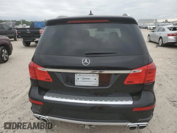 2015 Mercedes-Benz GL-Class GL 63 AMG with VIN 4JGDF7EE1FA489228, listed as a Copart auction lot 53403375 with 56,879 mi miles and Clean Title. Bid and sale history available at carsss.com. Image 6.