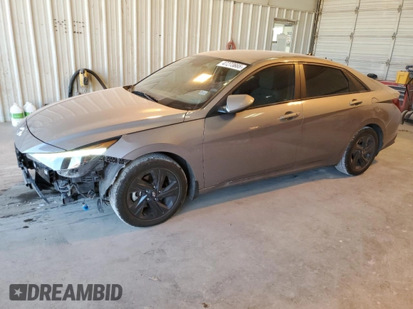 2022 Hyundai Elantra SEL with VIN KMHLM4AG3NU330330, listed as a Copart auction lot 47273665 with 71,104 mi miles and Salvage Title. Bid and sale history available at DreamBid. Image 1.