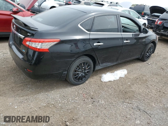 2013 Nissan Sentra S with VIN 3N1AB7APXDL690774, listed as a Copart auction lot 54633645 with 83,364 mi miles and Clean Title. Bid and sale history available at DreamBid. Image 3.