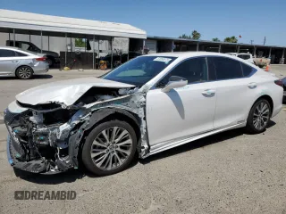 2021 Lexus ES 300h with VIN 58ADA1C14MU003706, listed as a Copart auction lot 57090875 with 101,067 mi miles and Salvage title. Bid and sale history available at DreamBid. Image 1.