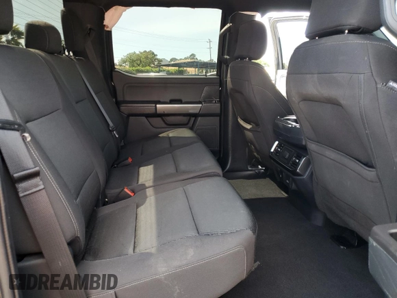 2023 Ford F-150 XL with VIN 1FTEW1C59PFC47929, listed as a Copart auction lot 57086585 with 68,472 mi miles and Salvage title. Bid and sale history available at DreamBid. Image 10.