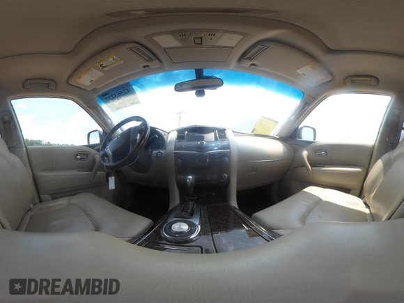 2017 Infiniti QX80 with VIN JN8AZ2NF8H9642741, listed as a IAAI auction lot 42563237 with 156,707 mi miles and . Bid and sale history available at DreamBid. Image 19.