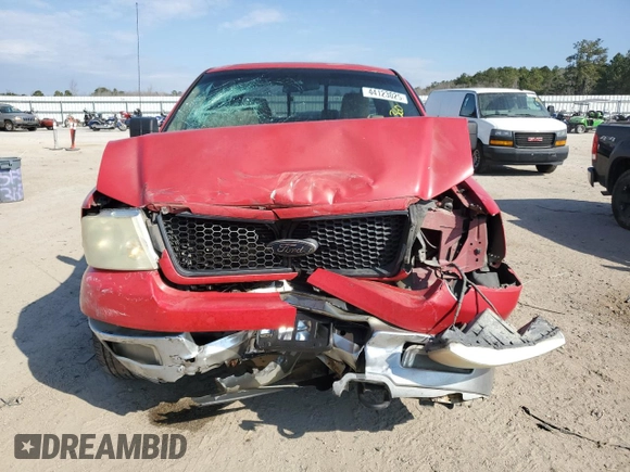 2005 Ford F-150 STX z VIN 1FTRX12W65NB05579, wystawiony jako Copart lot #53344105 z przebiegiem 275 002 mil mil oraz Szkoda całkowita • Salvage title. Historia ofert i sprzedaży dostępna na DreamBid. Obrazek 5.