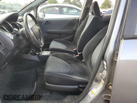 2007 Honda Fit Sport with VIN JHMGD38637S059358, listed as a Copart auction lot 72783224 with 0 mi miles and Salvage Title. Bid and sale history available at carsss.com. Image 7.