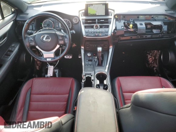 2017 Lexus NX with VIN JTJBARBZ6H2136622, listed as a Copart auction lot 50869485 with 86,906 mi miles and Salvage Title. Bid and sale history available at carsss.com. Image 8.