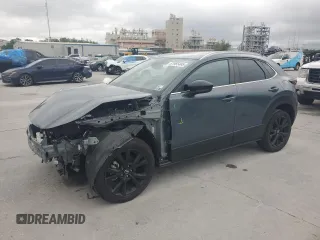 2023 Mazda CX-30 S Preferred with VIN 3MVDMBCM7PM512652, listed as a Copart auction lot 51955405 with 29,294 mi miles and Salvage title. Bid and sale history available at DreamBid. Image 1.