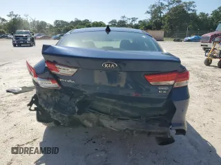 2018 Kia Optima EX with VIN 5XXGU4L39JG179039, listed as a Copart auction lot 51713395 with 109,974 mi miles and Salvage Title. Bid and sale history available at carsss.com. Image 6.
