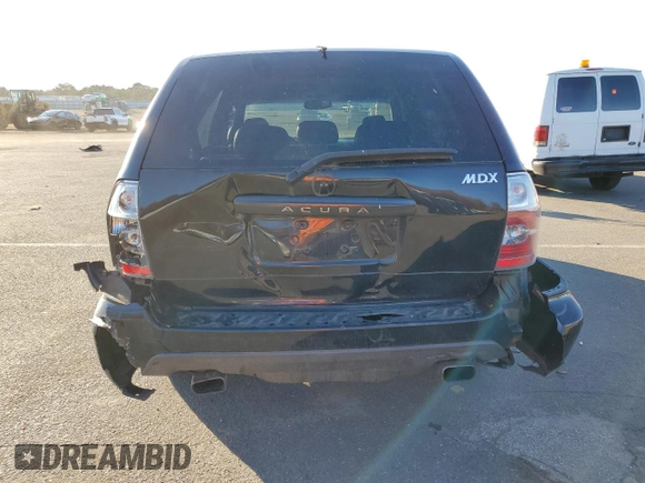 2005 Acura MDX with VIN 2HNYD18275H553339, listed as a Copart auction lot 41449825 with 236,395 mi miles and Non Repairable. Bid and sale history available at carsss.com. Image 6.