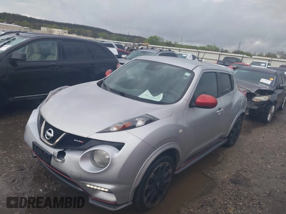 2014 Nissan Juke S with VIN JN8AF5MV3ET365787, listed as a IAAI auction lot 41968100 with 181,431 mi miles. Bid and sale history available at carsss.com. Image 13.