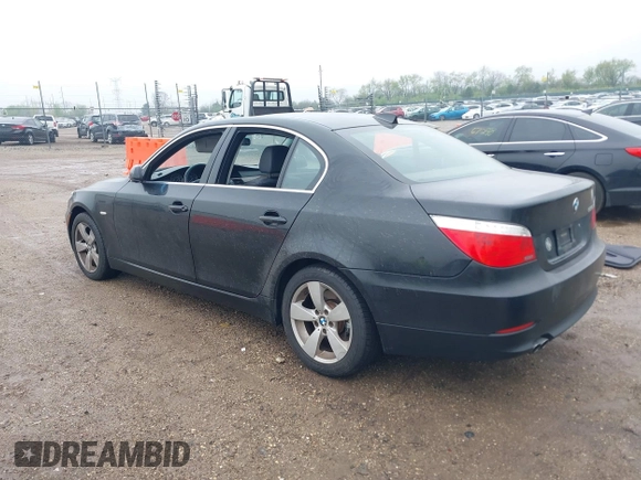 2008 BMW 5 Series 528xi with VIN WBANV13568BZ47349, listed as a IAAI auction lot 42169044 with Not Provided miles. Bid and sale history available at carsss.com. Image 3.