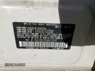 2017 Subaru WRX with VIN JF1VA1B62H9801097, listed as a Copart auction lot 50708525 with 88,006 mi miles and Salvage Title. Bid and sale history available at carsss.com. Image 13.