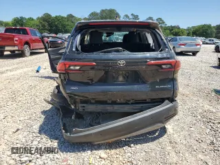 2024 Toyota Highlander XLE with VIN 5TDAAAB51RS018436, listed as a Copart auction lot 53292085 with Not provided miles and Salvage title. Bid and sale history available at DreamBid. Image 6.
